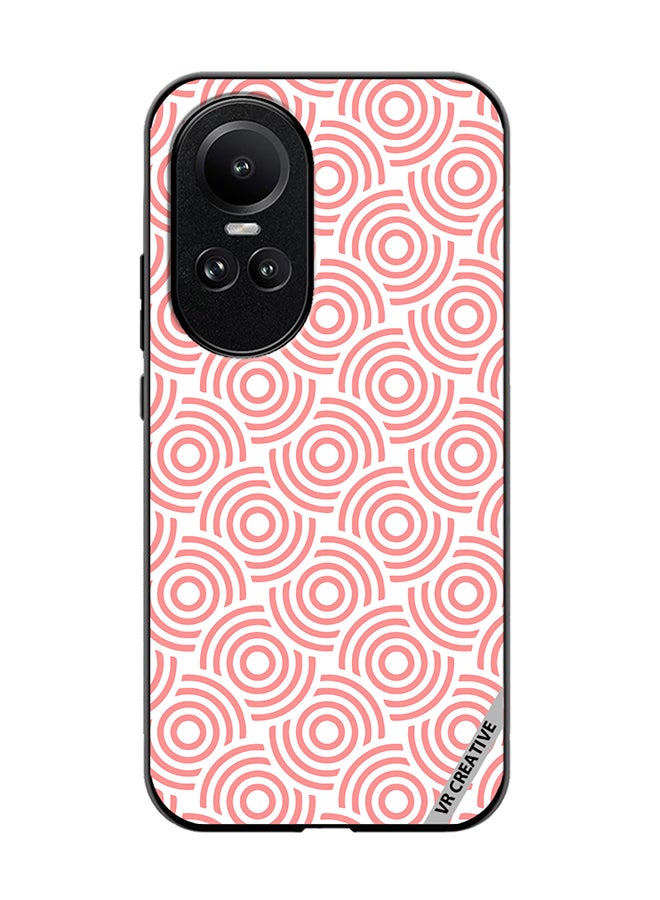 VR CREATIVE Protective Case Cover For Oppo Reno 10 Pro Texture Design Multicolour - Image 1