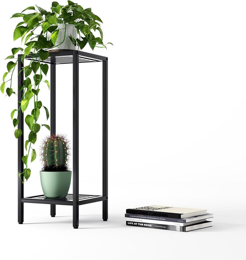 Milad SAIFIX Dispenser Stand Water Bottle Holder Plant Stand Storage Rack(30 L x 30 W x 62 H in CMs, Black Color) - Image 5