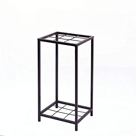Milad SAIFIX Dispenser Stand Water Bottle Holder Plant Stand Storage Rack(30 L x 30 W x 62 H in CMs, Black Color) - Image 3