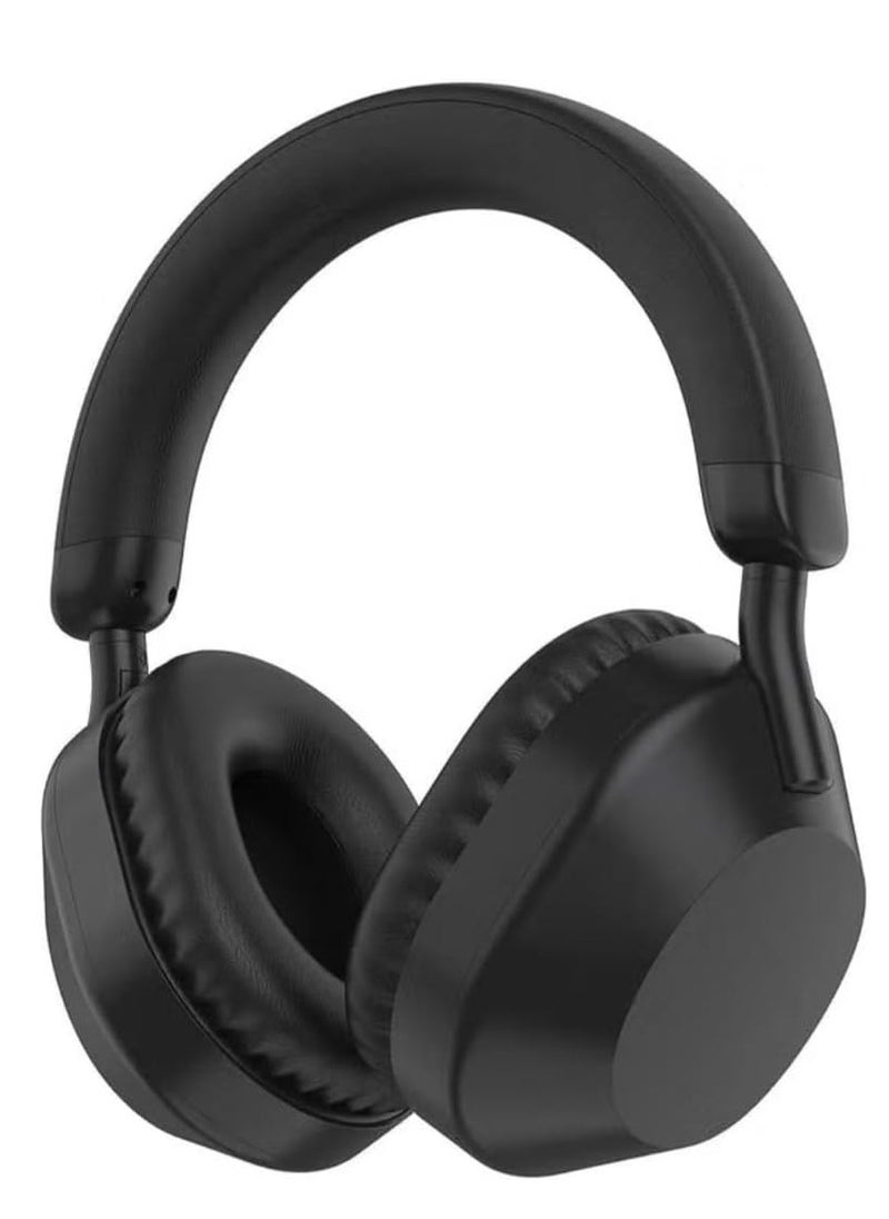 ماركة غير محددة - سماعة رأس لاسلكية Sodo SD 1102 ، بلوتوث V5.3 مع ميكروفون خارجي و تدعم بطاقة SD، فوق الأذن، اسود - Image 1