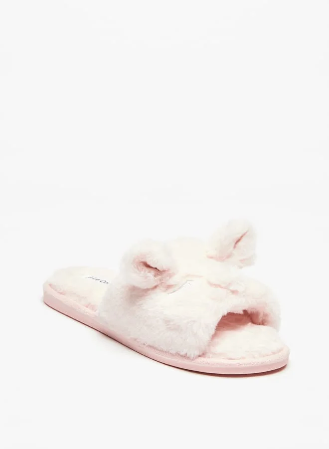 لو كونفورت Ear Applique Detail Bedroom Slides