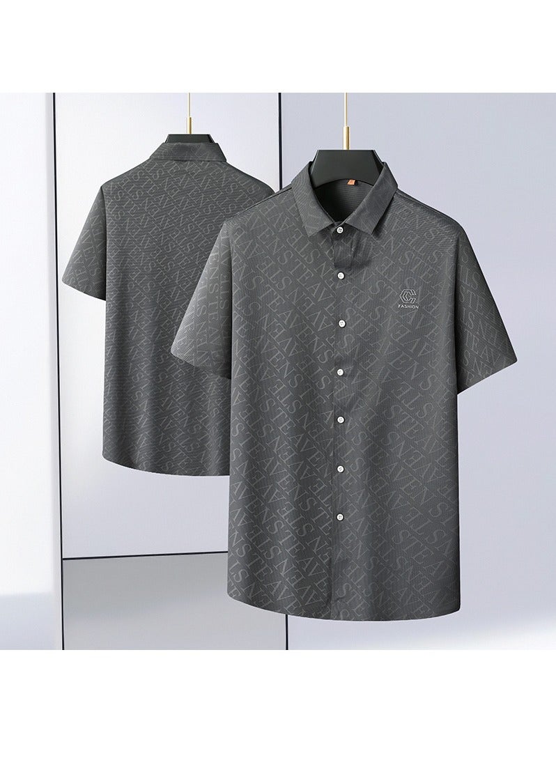 KUYING Business Casual Short Sleeved POLO T-shirt  - Image 1