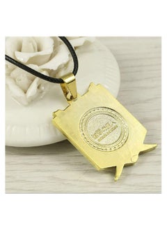Zchiko ZCHIKO Anime Attack on Titan Cartoon Survey Corps Logo Wings of Liberty Pendant Necklaces - Gold  - Image 3