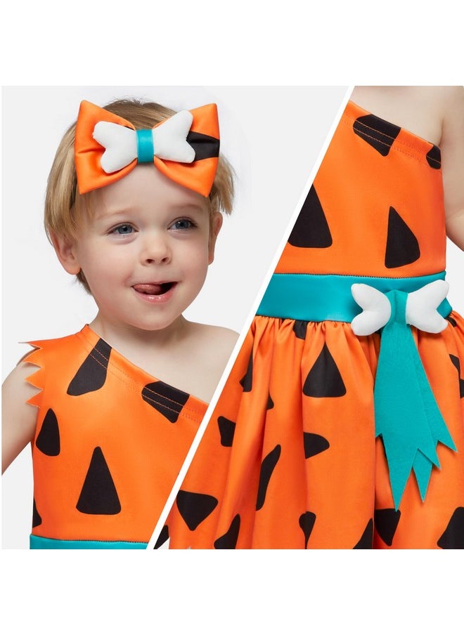 Spooktacular Creations - Baby Caveman Costume For Girl, Halloween Cavegirl Costume For Girls Baby Halloween Costume Cosplay Parties(18-24 Months) - Image 1