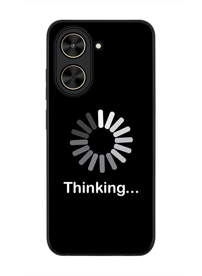 Stylizedd For Xiaomi Poco C71 / Redmi A5 4G Case,Slim fit Camera Protection, Shockproof Thin Phone cover  - Thinking