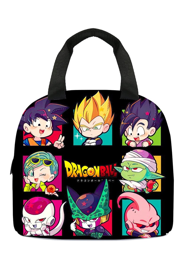 Dragon Ball - New Dragon Ball Cartoon Dragon Ball Primary And Secondary School Students Lunch Bag Children's Ice Bag 20*22*13cm - Image 1