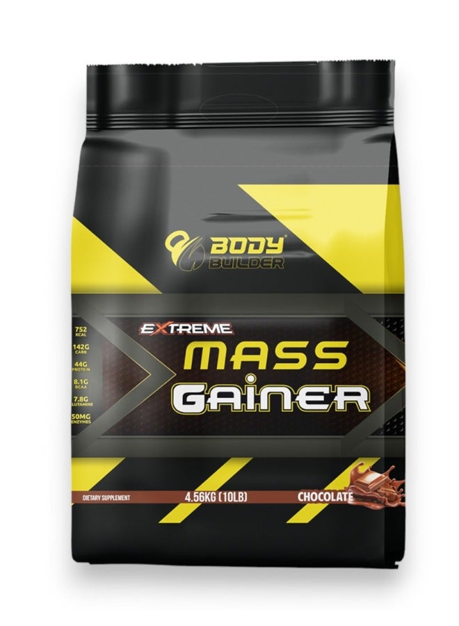 Body Builder مكسب كتلة عضلية، بنكهة الشوكولاتة، 10 رطل