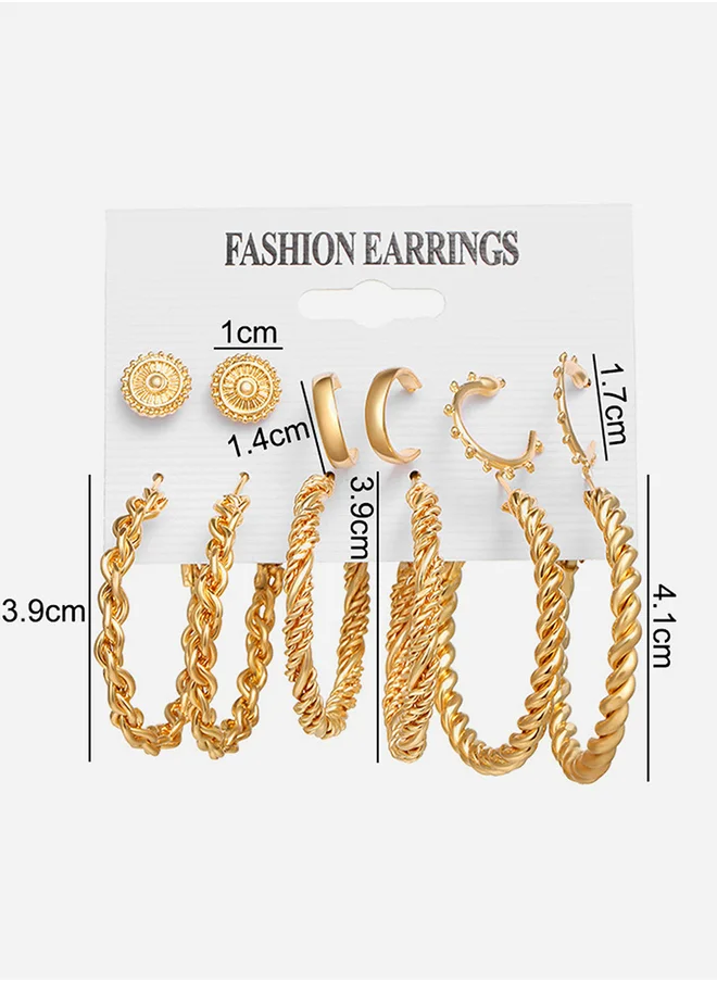 تايك تو Set of 6 - Assorted Earrings