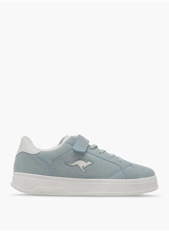 kangaROOS Women's Logo Detail Sports Shoes With Hook And Loop Closure