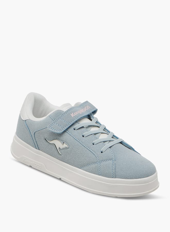 kangaROOS Women's Logo Detail Sports Shoes With Hook And Loop Closure - Image 2
