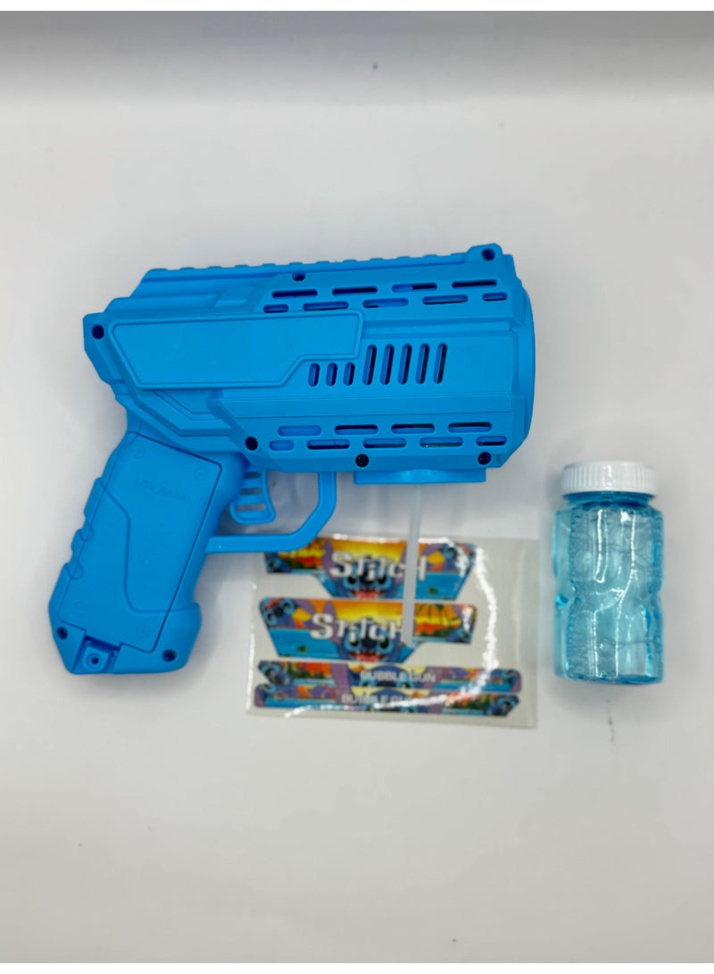 Automatic Bubble Maker Gun – Colorful Bubble Blower Toy with Multiple Nozzles, Easy Grip Handle, and Refillable Solution Tank – Outdoor Fun Toy for Kids, Parties, Birthdays, and Summer Play