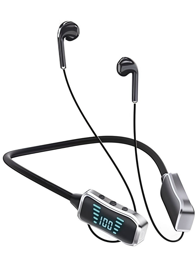 U100I Wireless Headphones with up to 30 hours of playtime, TF card support, and a comfortable foldable design. - Image 1