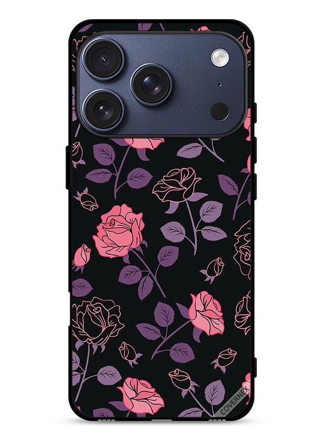 Covernex Apple iPhone 17 Pro Protective Case Cover Pastel Goth Roses - Image 1