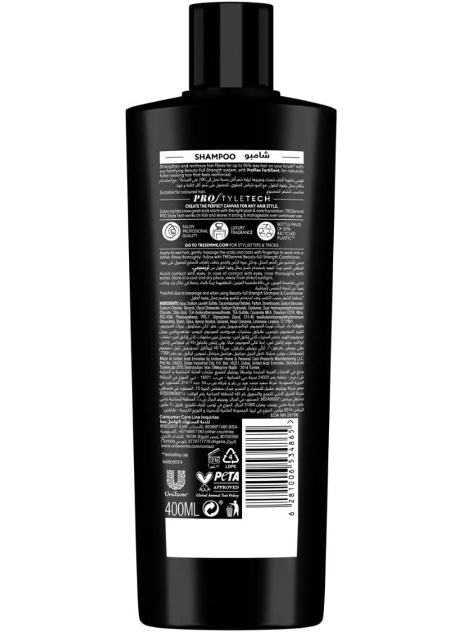 Tresemme TRESEmmé Strength and Fall Control Shampoo with Biotin for 3X Stronger Hair, 400ml - Image 2