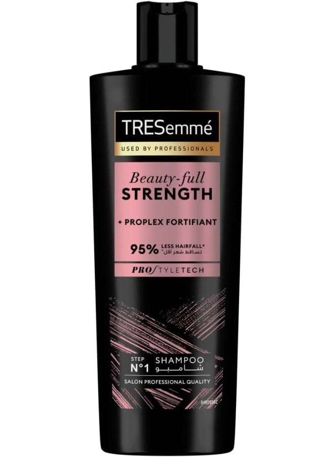 Tresemme TRESEmmé Strength and Fall Control Shampoo with Biotin for 3X Stronger Hair, 400ml - Image 1