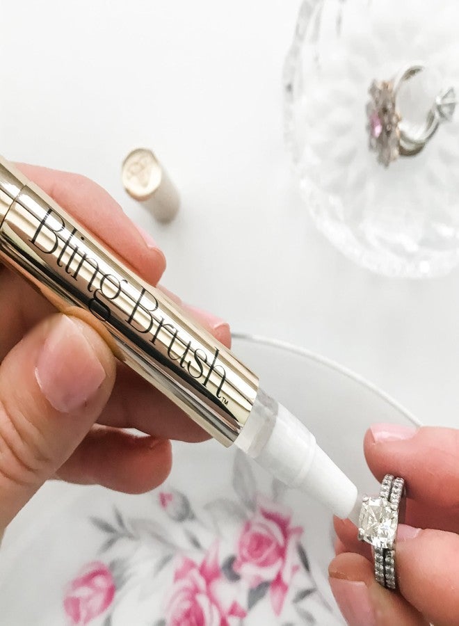 Baublerella Bling Brush, Jewelry Cleaner Pen for Gemstones and Fashion Jewelry, Rinse Free, Made in The USA - Image 2
