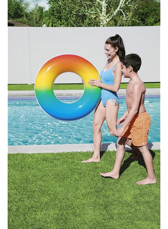 Bestway Rainbow Swim Ring For Unisex Multi Color - Image 2