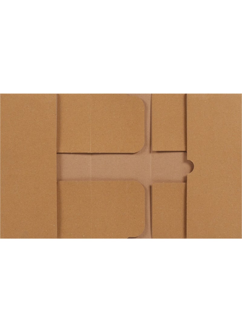 25x16x10-100 Pieces Cut Box - Internet and Shipping Box