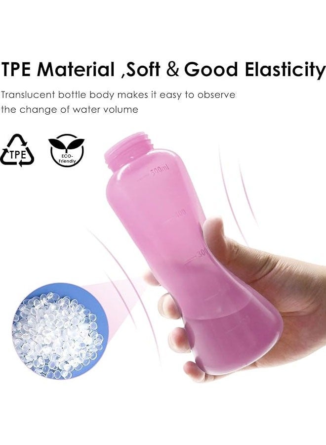HOMESTAR Portable Bidet Sprayer And Travel With Hand Held Bottle 500ML (Pink Color) - Image 2