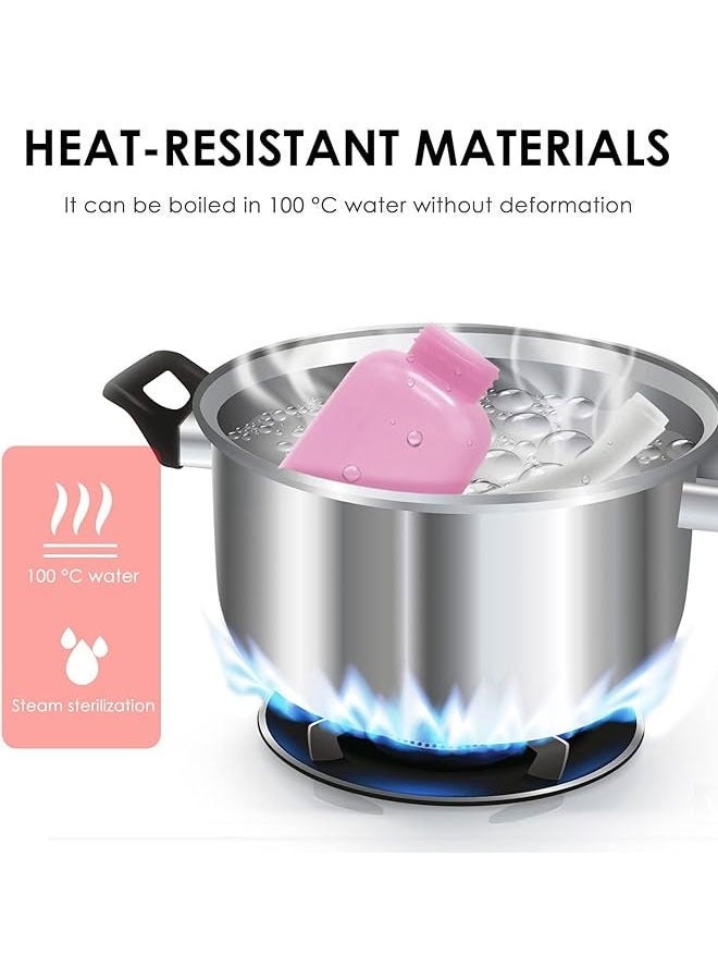 HOMESTAR Portable Bidet Sprayer And Travel With Hand Held Bottle 500ML (Pink Color) - Image 4