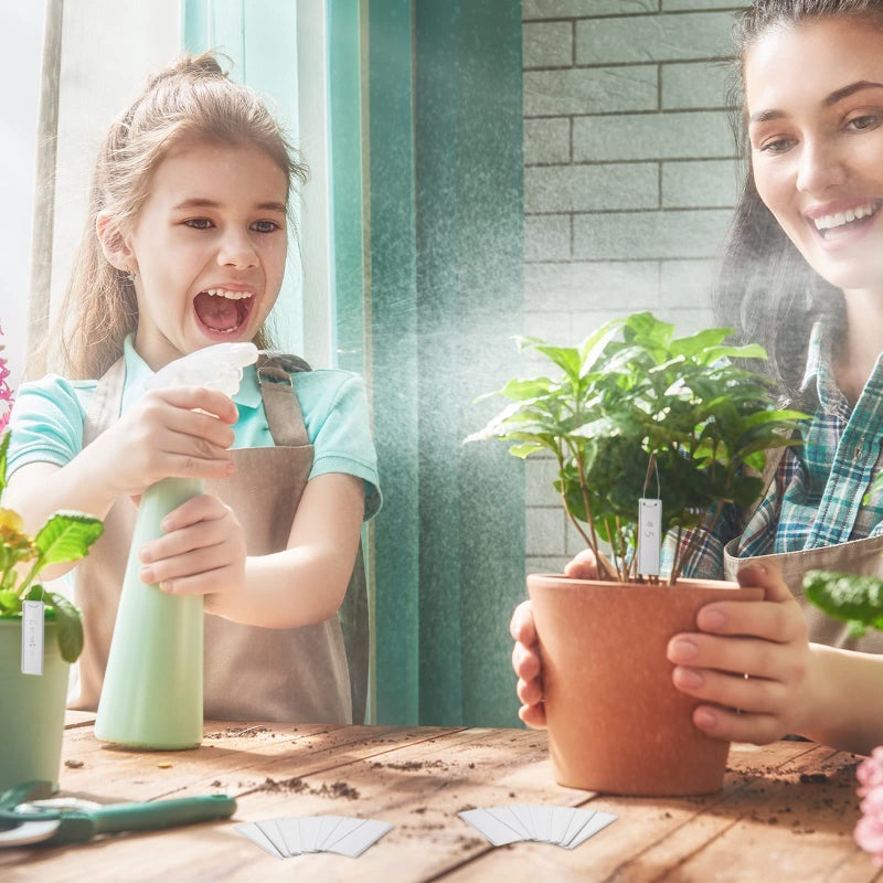 Ripeng 120 Pieces Aluminum Metal Plant Labels Writable Seedling Tree Tags with 6 Inch Wires Waterproof Double Sided Write for Plant Garden Marker Outdoor Identification and Greenhouse - Image 5