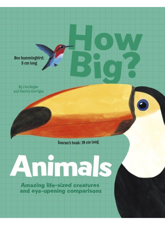 How Big Animals Amazing Life Sized Creatures and Eye Opening Comparisons - Hardback