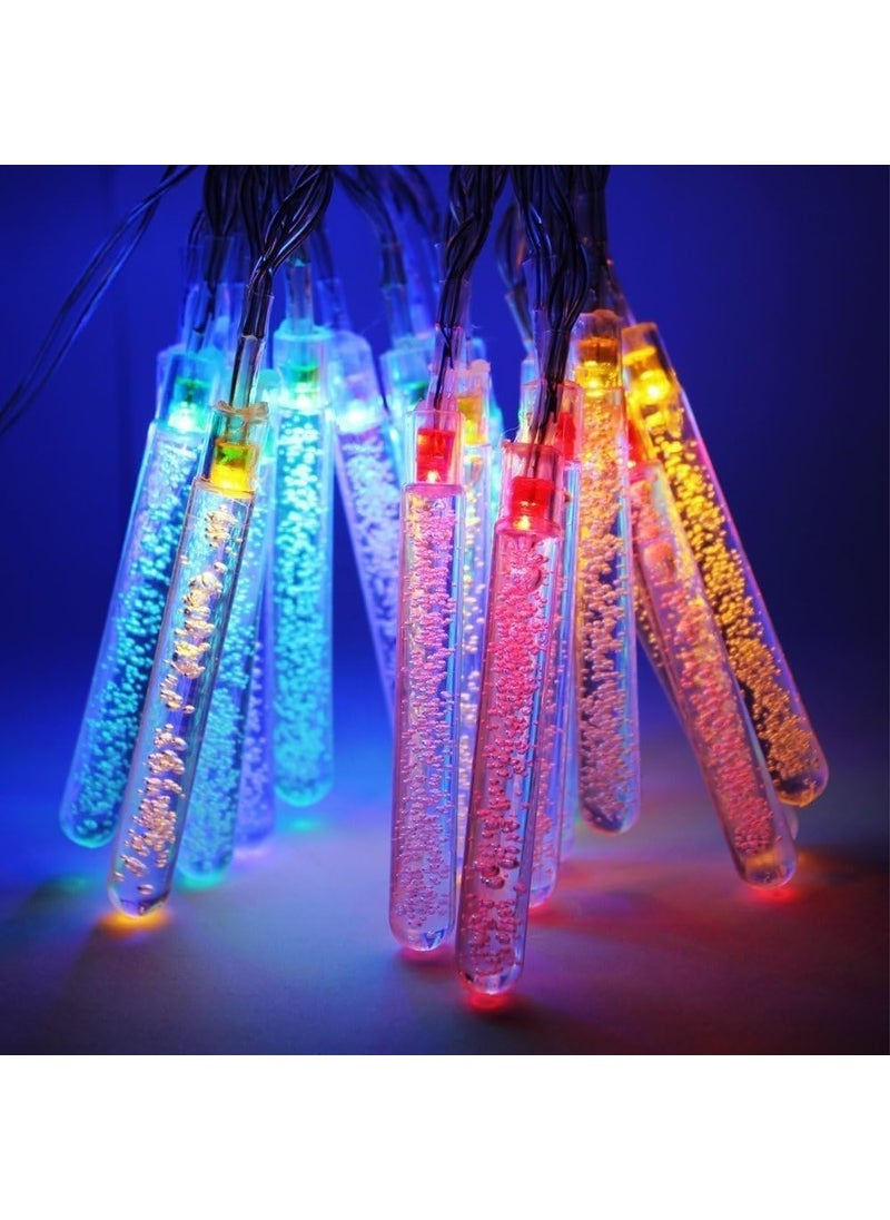 Generic Plastic Stick Led String Fairy Light 14 Led 3 Meter Night Light for Home Decor Drop Stick String Lights for Bedroom Decor Led Light for Indoor Outdoor Decoration  - Image 4