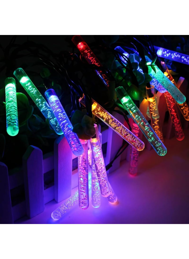 Generic Plastic Stick Led String Fairy Light 14 Led 3 Meter Night Light for Home Decor Drop Stick String Lights for Bedroom Decor Led Light for Indoor Outdoor Decoration  - Image 1