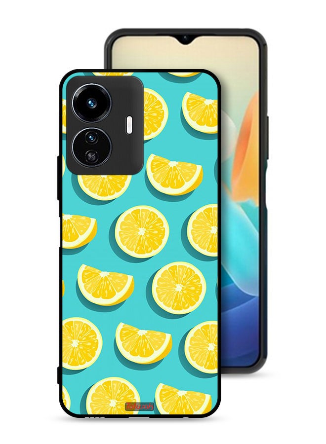 Tolwak Vivo Y77e 5G Protective Case Cover Pattern Of Oranges - Image 1