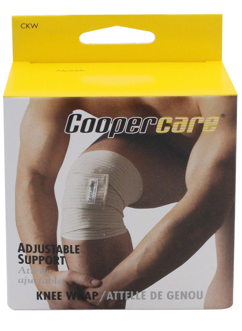 Coopercare Coopercare Adjustable Knee Wrap - Latex Free, 1 Piece 