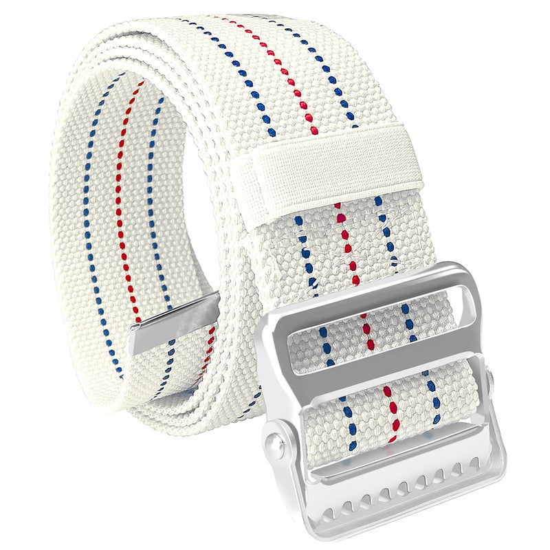 ASA TECHMED Gait Belts for Seniors, Belt to Lift Elderly Standing Assist Aid Quick Release Buckle for Caregivers, Nurses, Home Health Aides, Physical Therapists - 60" Beige - Image 1