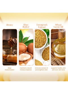 VLCC VLCC Honey Moisturiser for Normal to Dry Skin | Deeply Nourishes without Clogging Pores | Non-Greasy and Lightweight | Face & Body Lotion | 3.38 Fl Oz/100ml  - Image 5