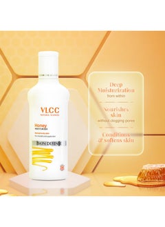 VLCC VLCC Honey Moisturiser for Normal to Dry Skin | Deeply Nourishes without Clogging Pores | Non-Greasy and Lightweight | Face & Body Lotion | 3.38 Fl Oz/100ml  - Image 4