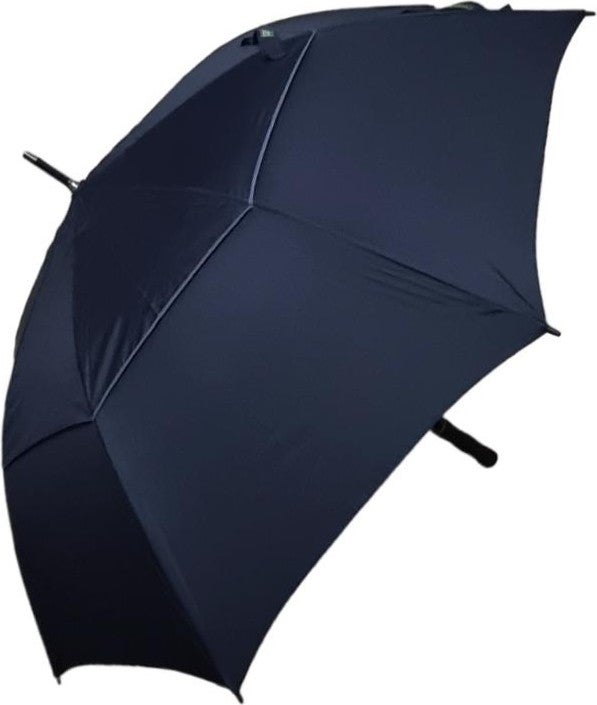 Baginn Snotline-April Protocol Men's Umbrella Double Awning 120 cm Diameter Black Color Jumbo Size  - Image 2