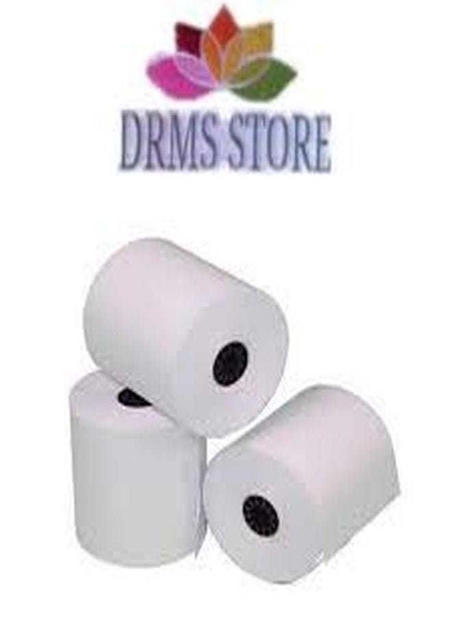 DRMS store DRMS 2 inch Thermal paper Roll 58mmx15 meter pack of 10 - Image 5