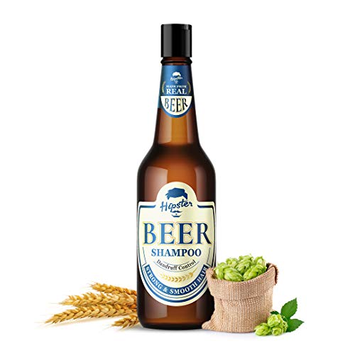 Hipster Beer Shampoo Dandruff Control 250ml | Shampoo For Men | No Alcohol, No Paraben - Image 1