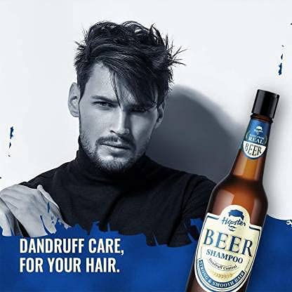 Hipster Beer Shampoo Dandruff Control 250ml | Shampoo For Men | No Alcohol, No Paraben - Image 5