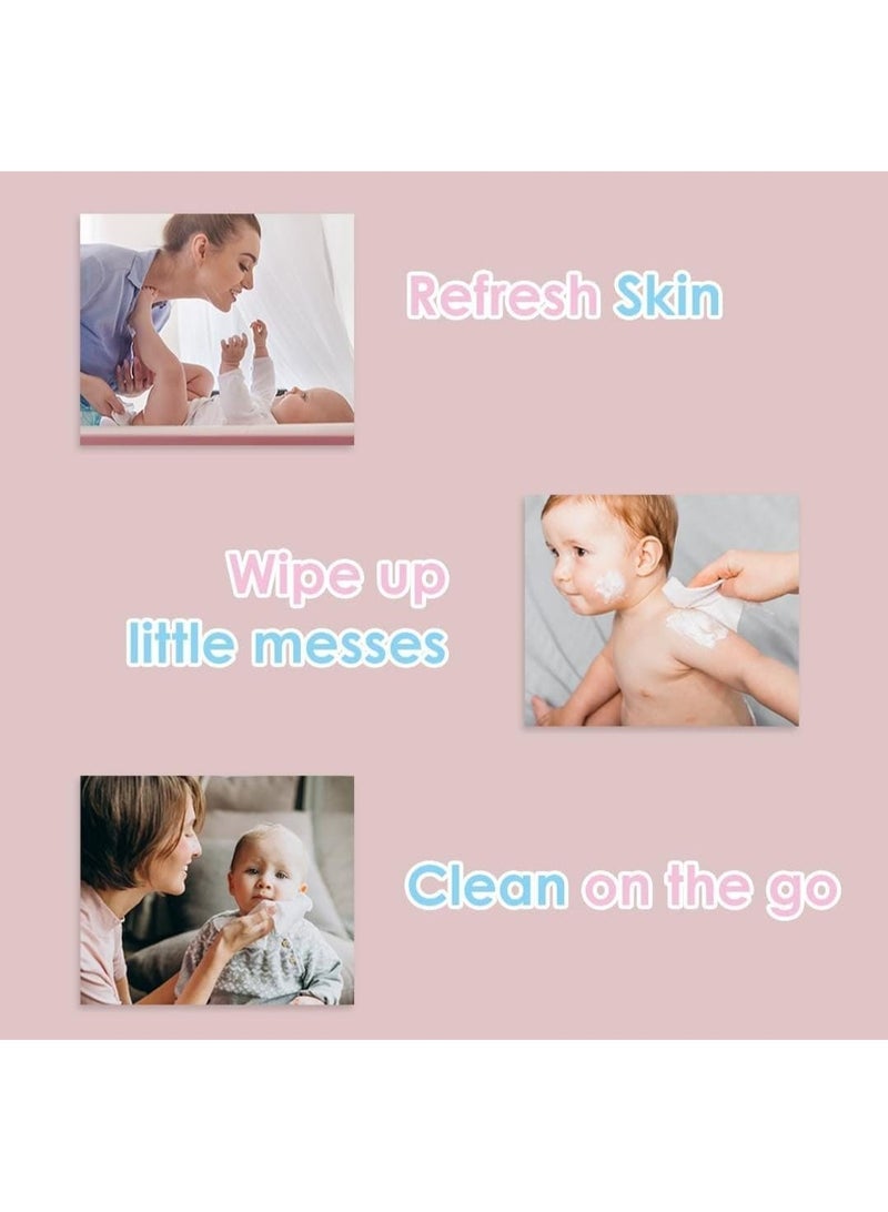 Cool & Cool Baby Wipes 64+8 Wipes Free - Image 1