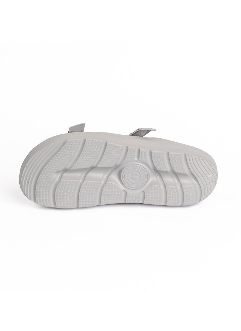Onda - Scootch Double Buckle Slipper Grey For Men - Image 1