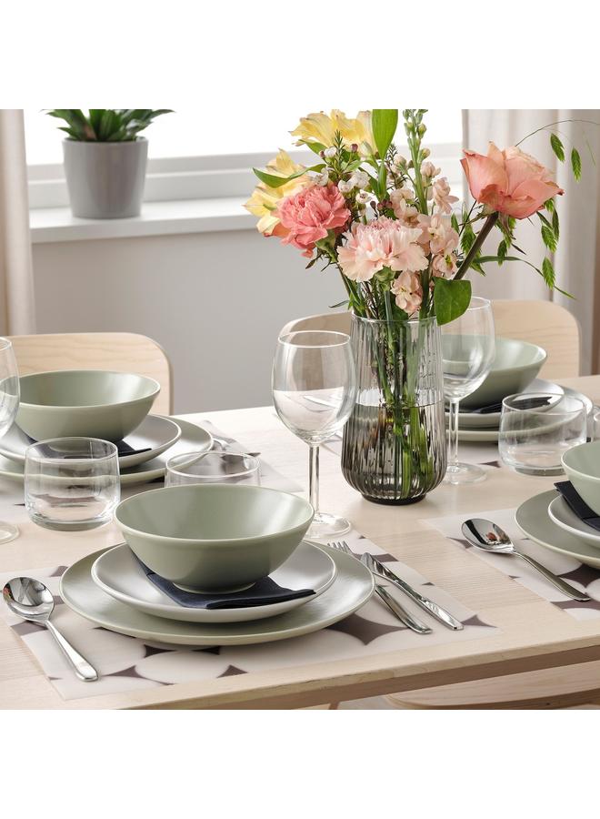 erorex Place mat, patterned black/white, 36x29 cm - Image 4