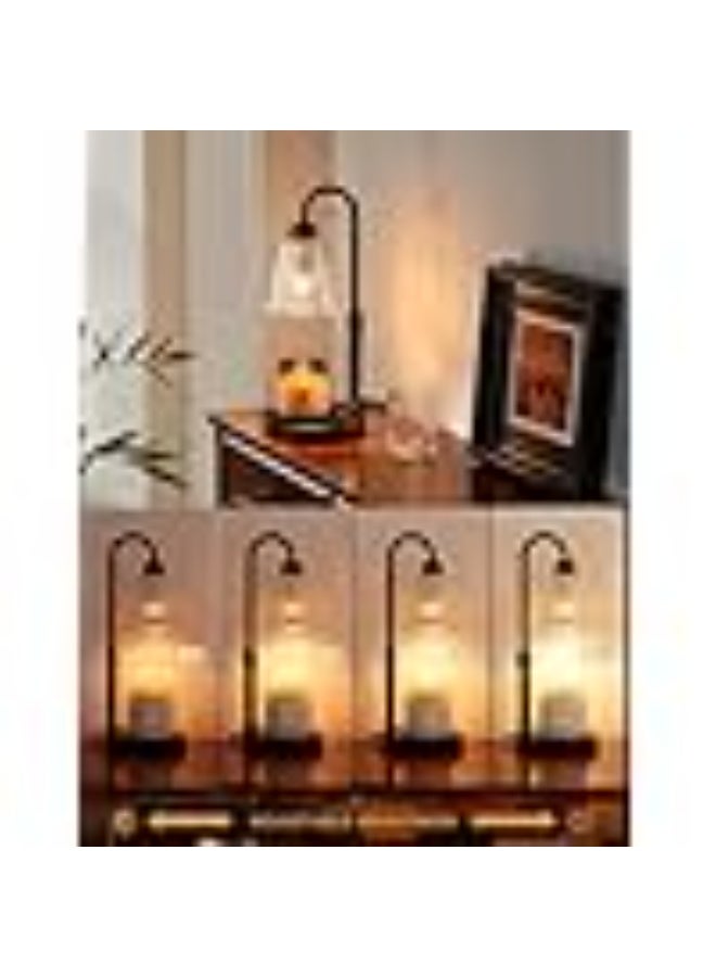 سوفام مصابيح تدفئة الشموع المزودة بأجهزة توقيت، وسخانات للشموع المعبأة في زجاجات قابلة للضبط، وسخانات ذهر الشموع القابلة للتعديل، وهدايا عيد ميلاد الأم، وهدايا إقامة جديدة، ومواد ديكور جديدة - Image 5