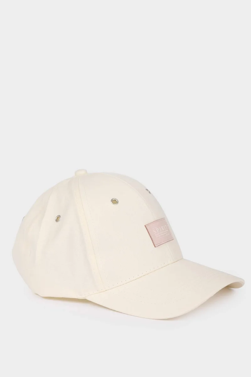 ديفاكتو Man Cotton Label Print Cap