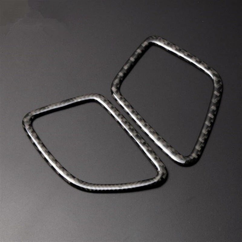 QASULER Carbon Fiber Air Vent Decoration Trim for BMW - Image 1