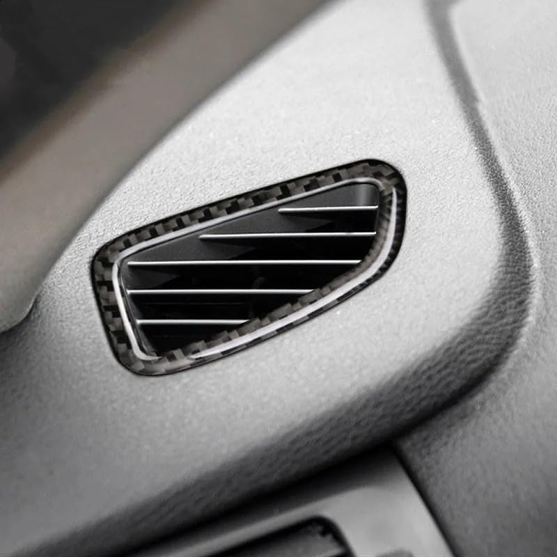 QASULER Carbon Fiber Air Vent Decoration Trim for BMW - Image 2
