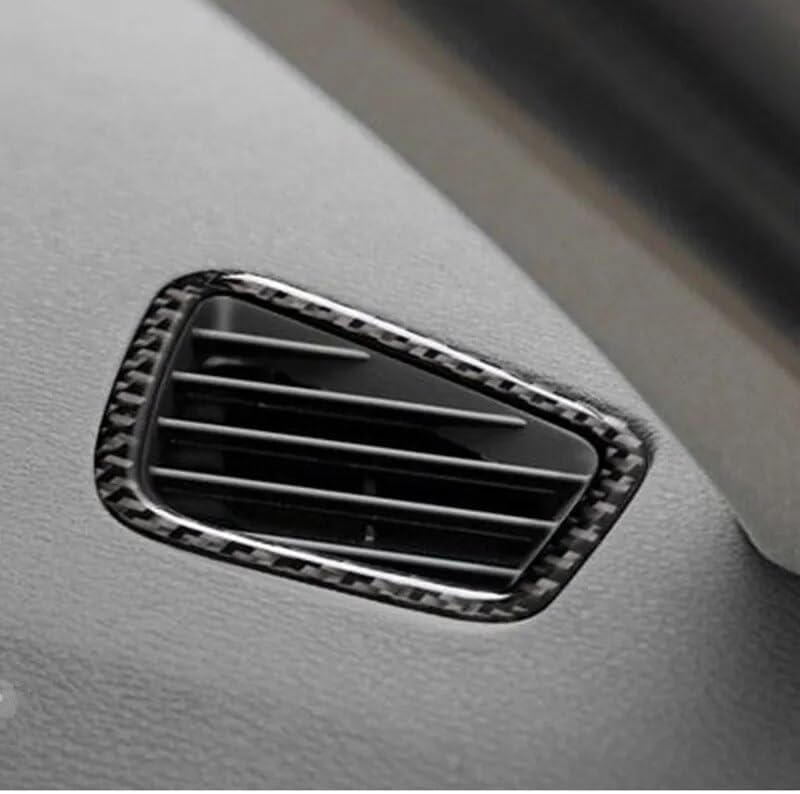 QASULER Carbon Fiber Air Vent Decoration Trim for BMW - Image 3
