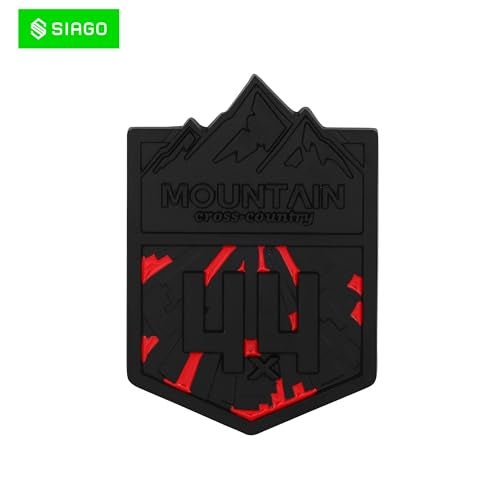 SIAGO SIA315 Premium Mountain Metal Car Sticker - Durable & Stylish Auto Emblem for Vehicles - Customizable Designs - Easy Installation - Weather-Resistant & Long-Lasting - Image 2