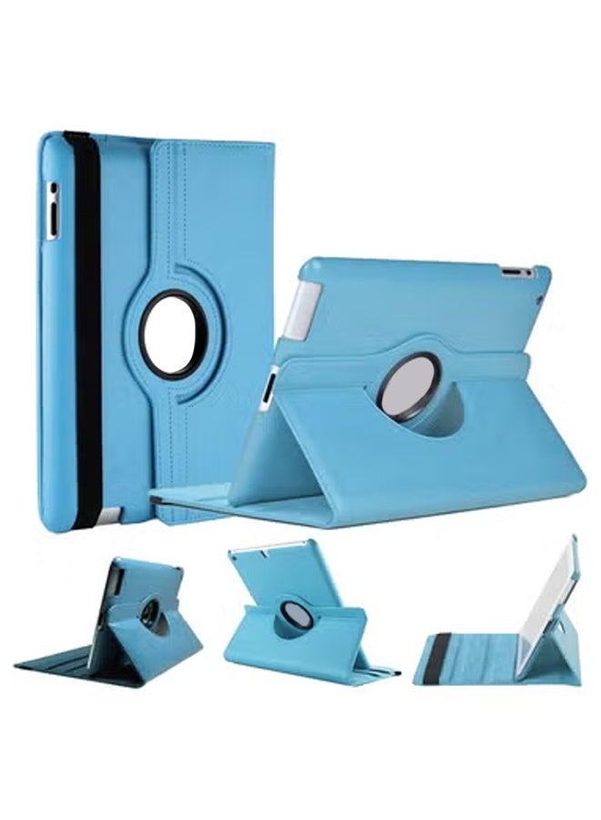 Case Compatible with iPad Air 2 – Shockproof PU Leather Wallet Book Style Flip Folio Case with 360° Rotating Stand, Full Body Protection, Auto Wake/Sleep Function, Card Slots, and Durable Design for Ultimate Convenience  - Image 4
