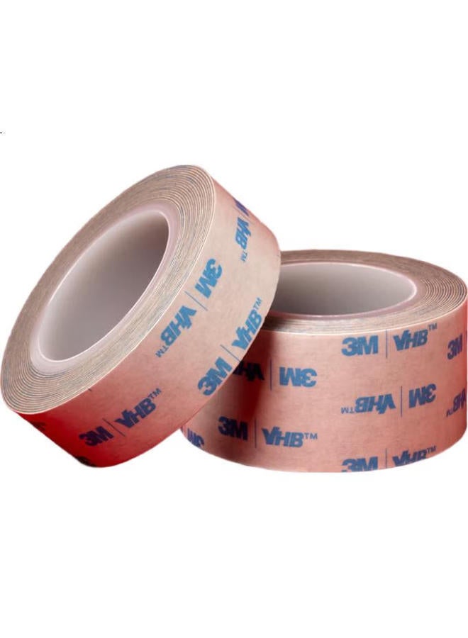 3M 3M Double-Sided Tape Strong Traceless Waterproof Office Supplies/Etc Special/Student Stationery/Handmade Crafts Etc. Applicable Glue 6604-Gp 30Mm*3M - Image 3