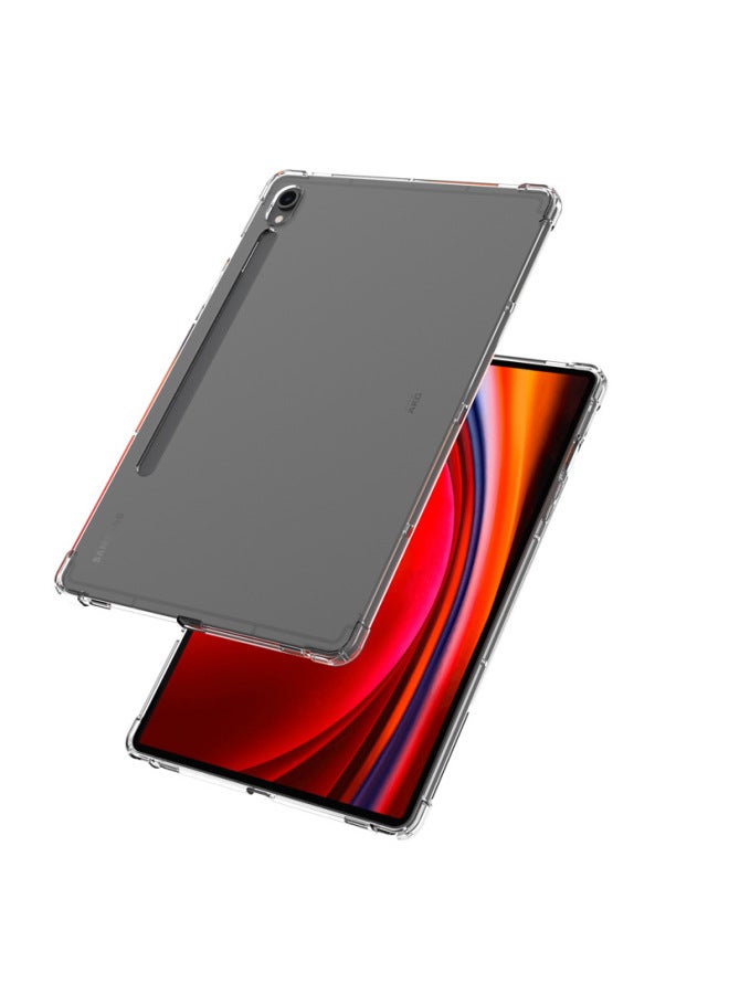 S9 Tablet Protective Case Transparent Corners Airbag Anti-fall Ultra Soft Shell A9plus Fe Tablet Protective Cover-Color:Transparent (with Bracket)-Applicable Model:Tab S9 11(X710/X716) - Image 3