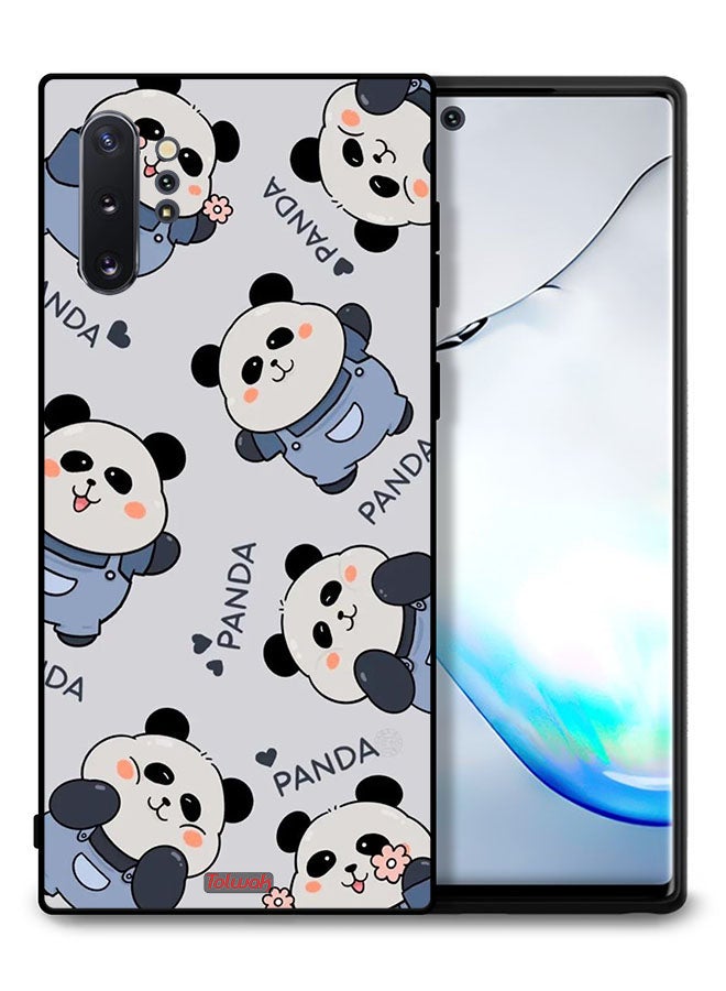 Tolwak Samsung Galaxy Note 10 Plus Protective Case Cover Pattern Of Pandas - Image 1